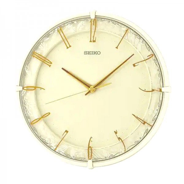 Jam Dinding Seiko QXA811C Cream Ivory