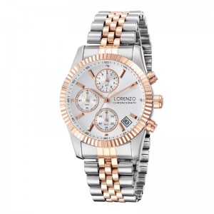 Lorenzo R-7109LC-RTT1 Silver Rosegold