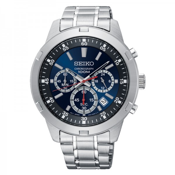 Seiko SKS603P1 Chronograph Silver Blue