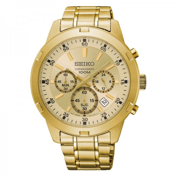 Seiko SKS610P1 Chronograph Full Gold