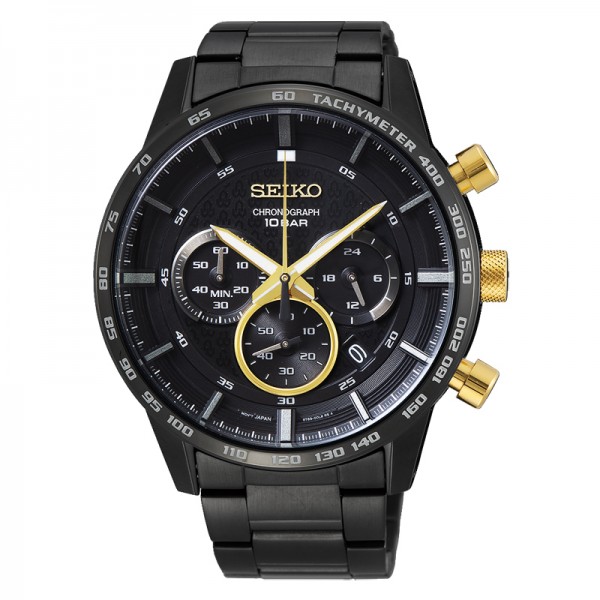 Seiko SSB363P1 50th Anniversary Black Gold