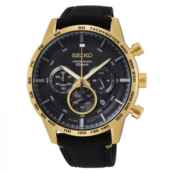 Seiko SSB364P1 50th Anniversary Black Gold