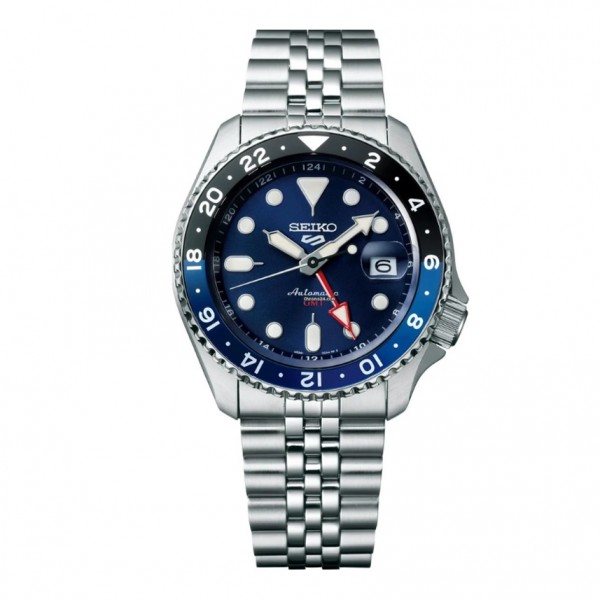 Seiko SSK003K1 GMT Blue Automatic Stainless Steel Blue Dial SSK003