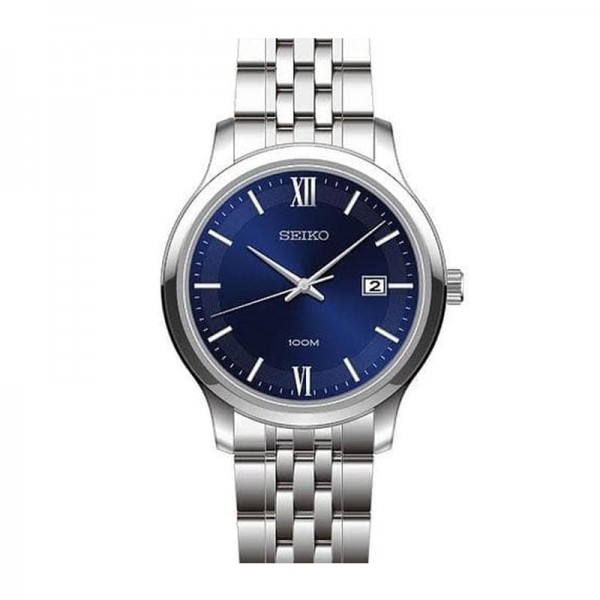 Seiko SUR219P1 SUR219 Silver Blue Man