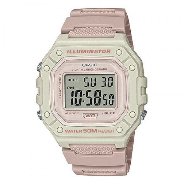 CASIO W-218HC-4A2VDF Light Purple