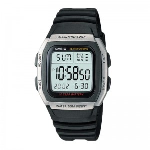 Casio W-96H-1AVDF Silver Black