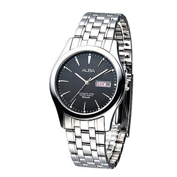 Alba AXND55X1 Silver Black Man