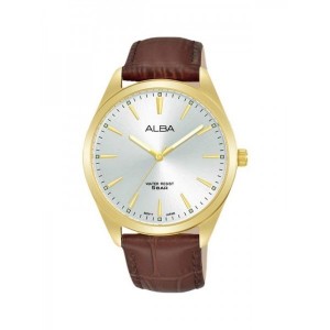 ALBA ARX124X1 ARX124 Gold Brown Leather Man