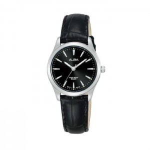 ALBA ARX139X1 ARX139 Silver Black Leather Lady