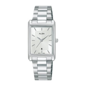 ALBA AH7DH3X1 AH7DH3 Silver White Steel Lady