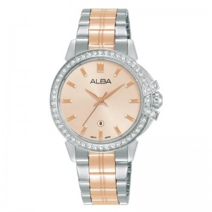 ALBA AH7CX1 AH7CX1X1 Silver Rosegold Lady