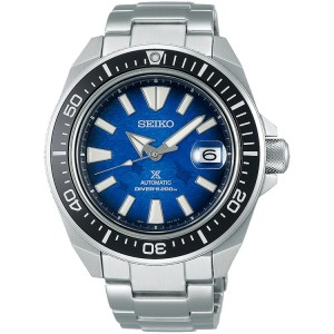 Seiko SRPE33K1 Men King Samurai Save The Ocean Blue Dial Special Edition