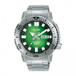 ALBA AL4631X1 AL4631 Silver Green Automatic