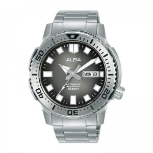 ALBA AL4635X1 AL4635 Silver Grey Dial Automatic