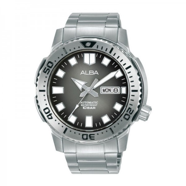 ALBA AL4635X1 AL4635 Silver Grey Dial Automatic