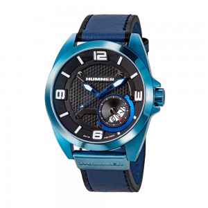 Hummer HM1004-1845 Blue Steel Blue Leather
